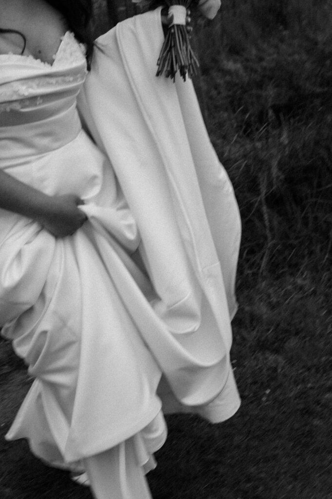Kiss, wedding, love, dress, marriage, bride and groom by Anna Kuipers Fotografie